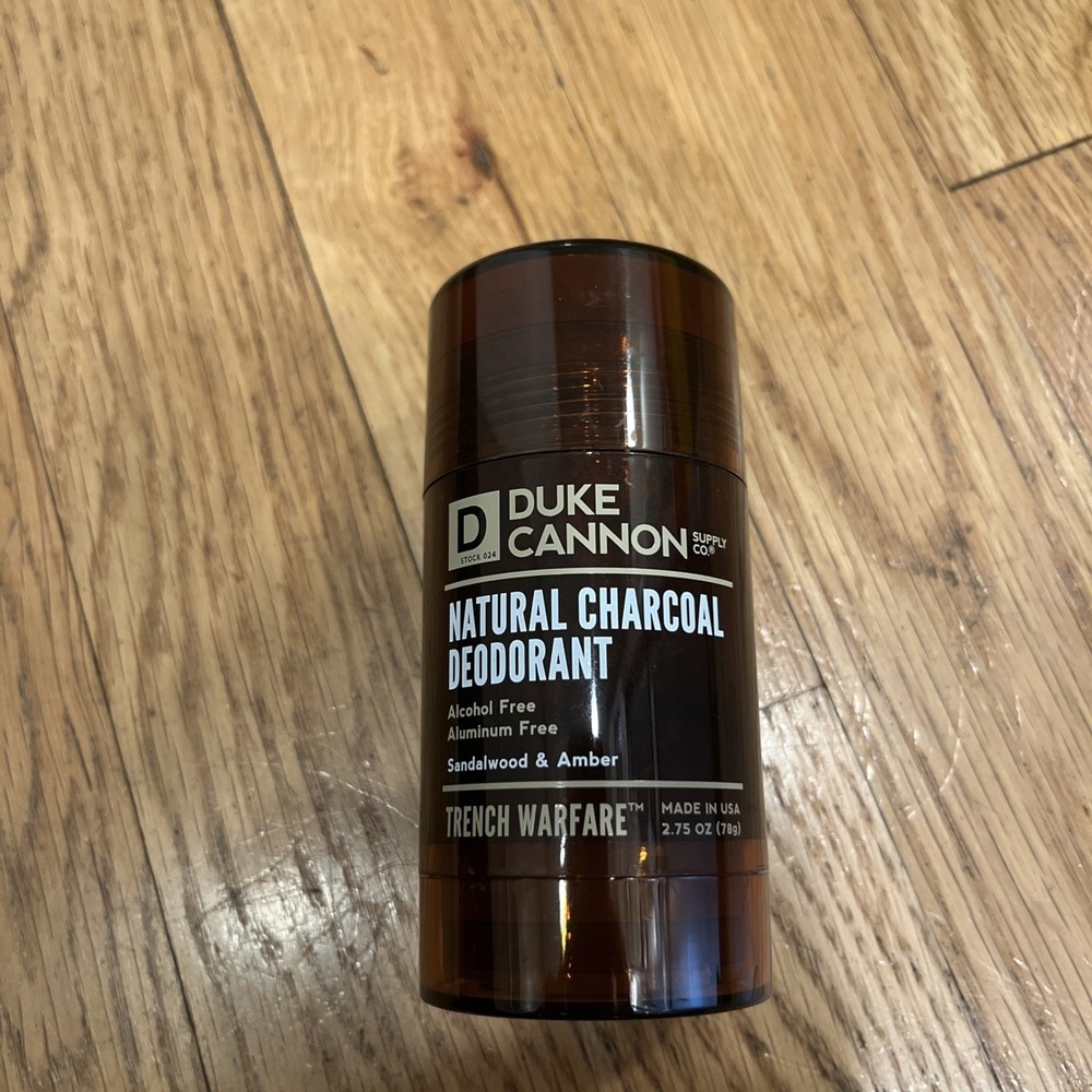 Duke Cannon‎ Sandalwood Amber Deodorant Trench Warfare  - NEW Discontinued